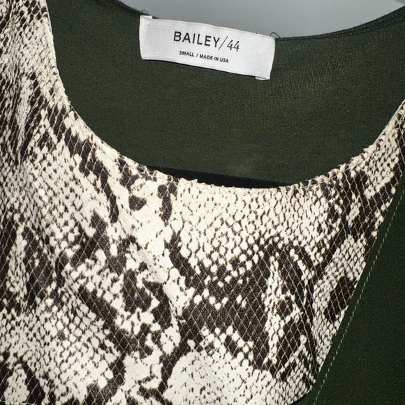 Green Bailey/44 shirt with faux snakeskin - Picture 2 of 3